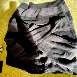 brandy melville purple and blue striped sweater